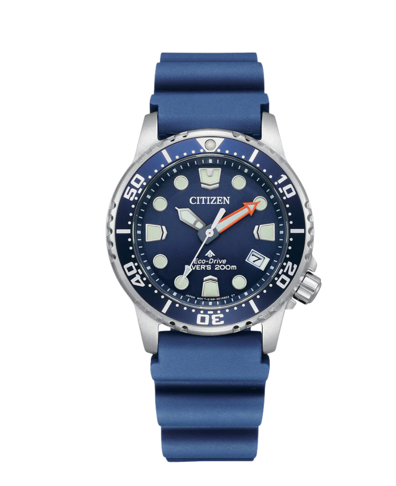 Citizen Promaster EO2021-05L reloj mujer acero esfera azul correa caucho