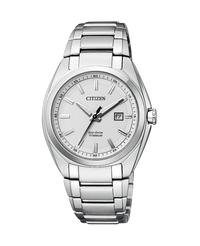 Citizen Super Titanium EW2210-53A reloj mujer titanio esfera blanca