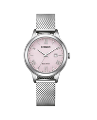 Citizen Eco-Drive EW2621-75X reloj mujer acero esfera rosa