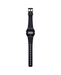 Casio Collection F-91WB-1AEF reloj unisex resina negro