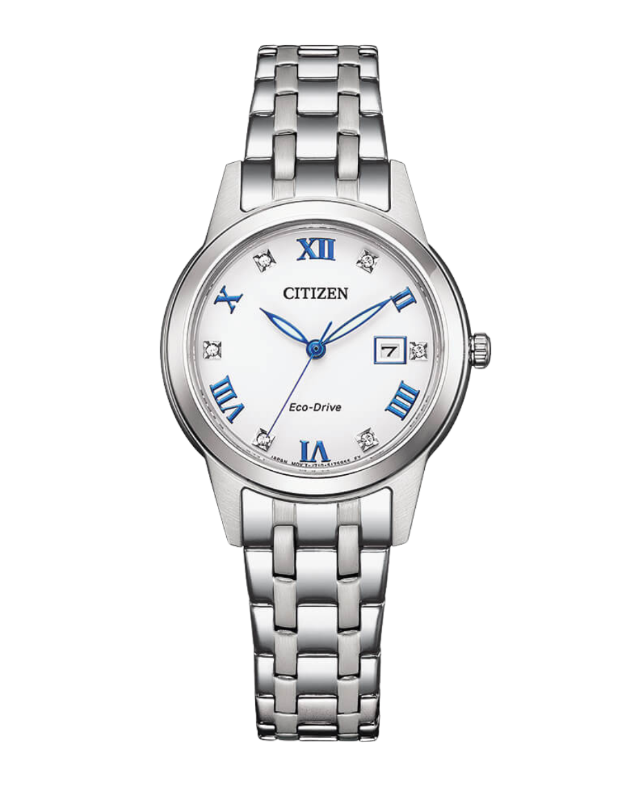 Citizen Eco-Drive FE1240-81A reloj mujer acero esfera blanca
