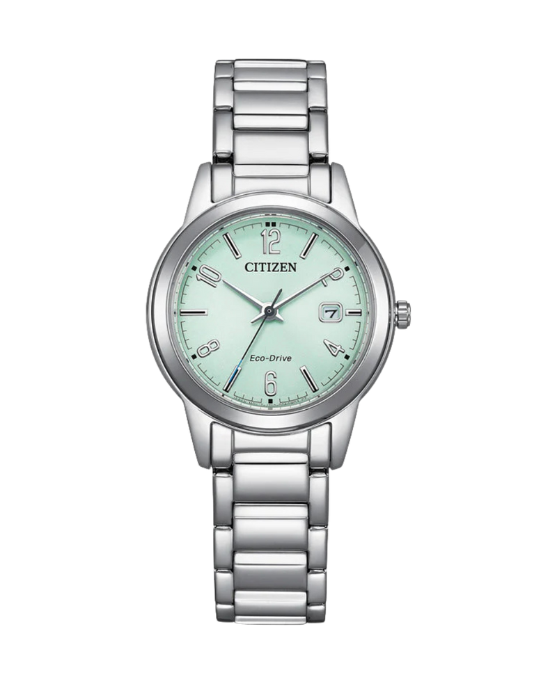 Citizen Eco-Drive FE1241-71X reloj mujer acero esfera verde