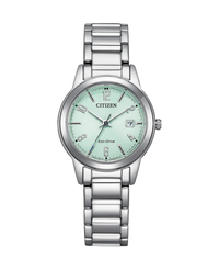 Citizen Eco-Drive FE1241-71X reloj mujer acero esfera verde