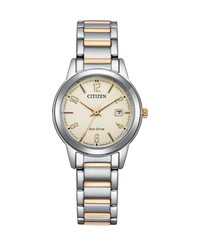 Citizen Eco-Drive FE1244-72A reloj mujer acero esfera beige