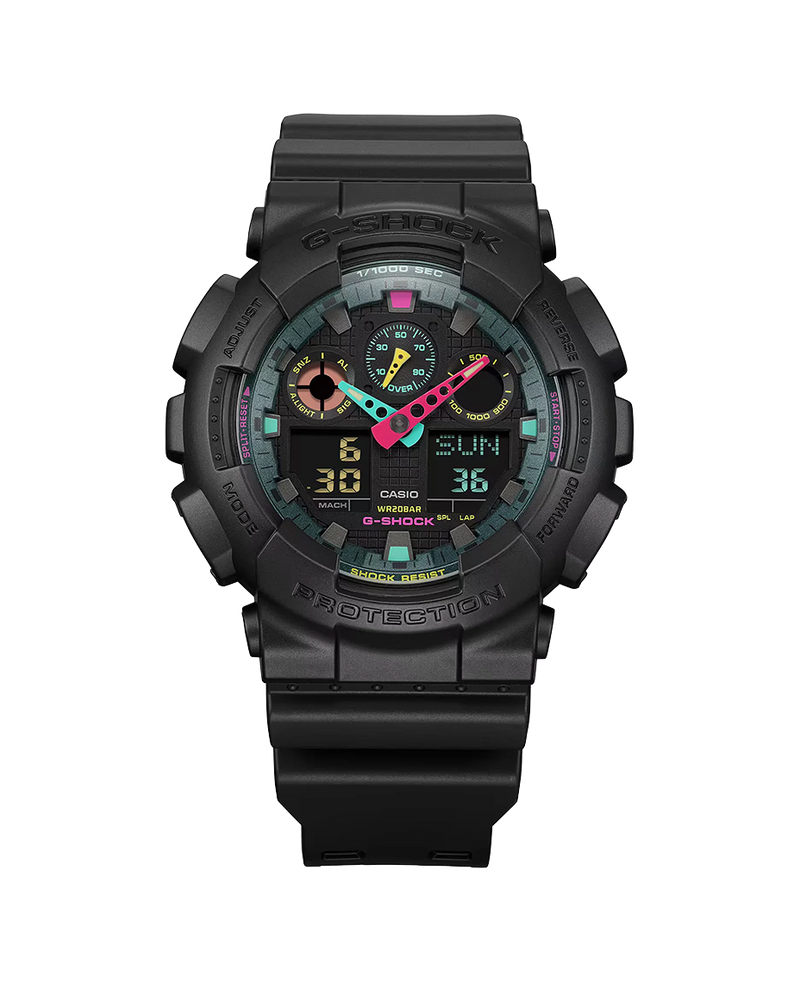Casio G-Shock GA-100MF-1AER reloj hombre resina negro resistente extremo