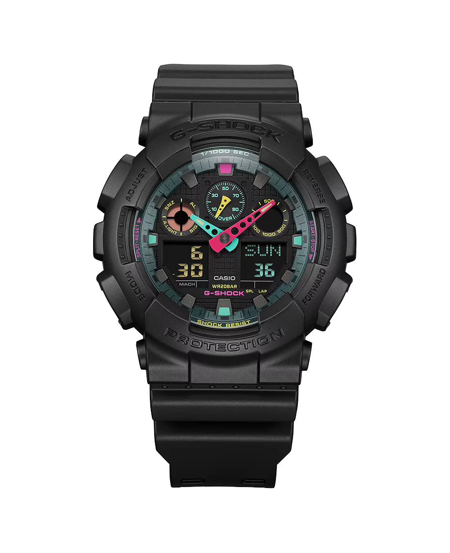 Casio G-Shock GA-100MF-1AER reloj hombre resina negro resistente extremo