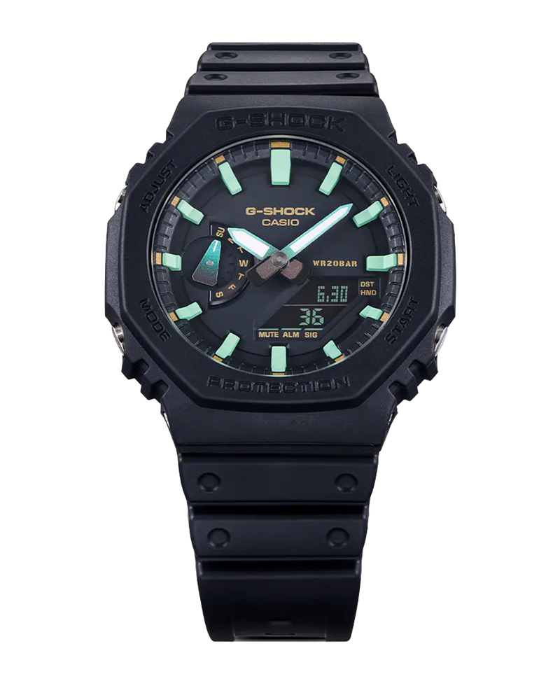 Casio G-Shock GA-2100RC-1AER reloj hombre resina carbono negro