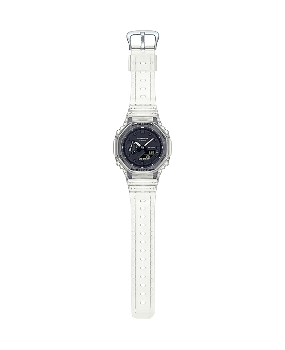 Casio G-Shock GA-2100SKE-7AER reloj hombre resina translúcido