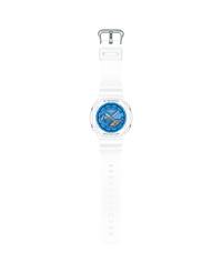 Casio G-Shock GA-2100WS-7AER reloj hombre resina carbono blanco resistente