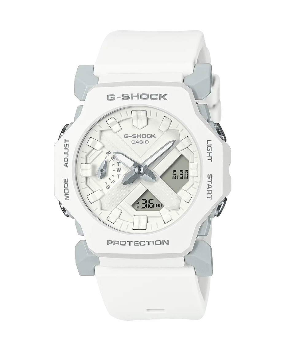 Casio G-Shock GA-2300-7AER reloj hombre resina reforzada carbono blanco