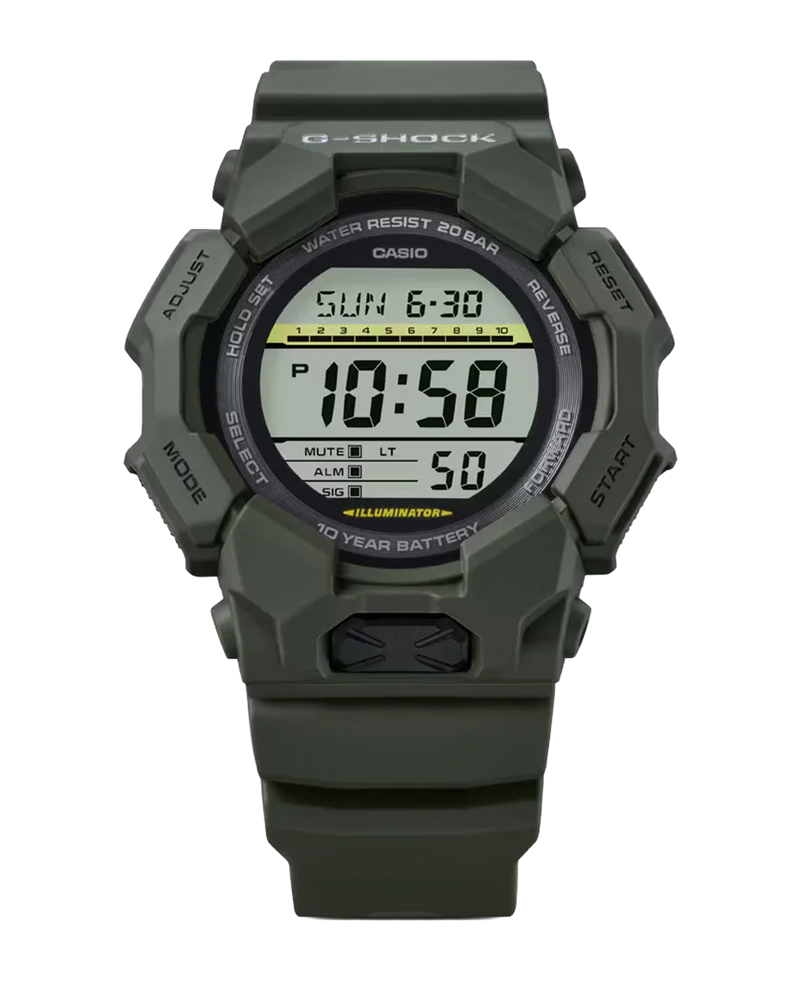 Casio G-Shock GD-010-3ER reloj hombre plástico verde militar resistente
