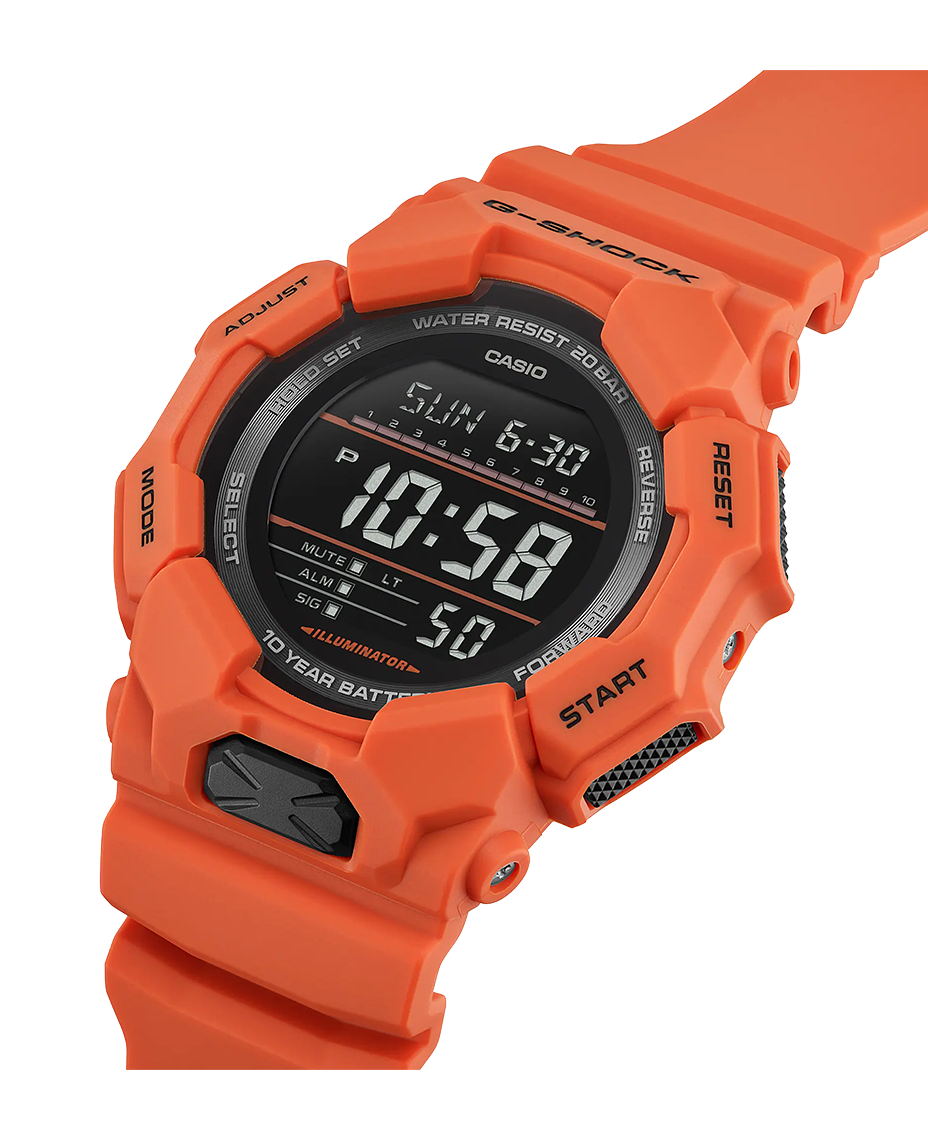 Casio G-Shock GD-010-4ER reloj hombre plástico naranja resistente