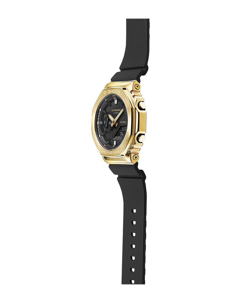 Casio G-Shock GM-2100G-1A9ER reloj hombre resina acero dorado resistente