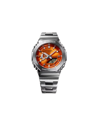 Casio G-Shock GM-2110D-4AER reloj hombre resina acero plateado