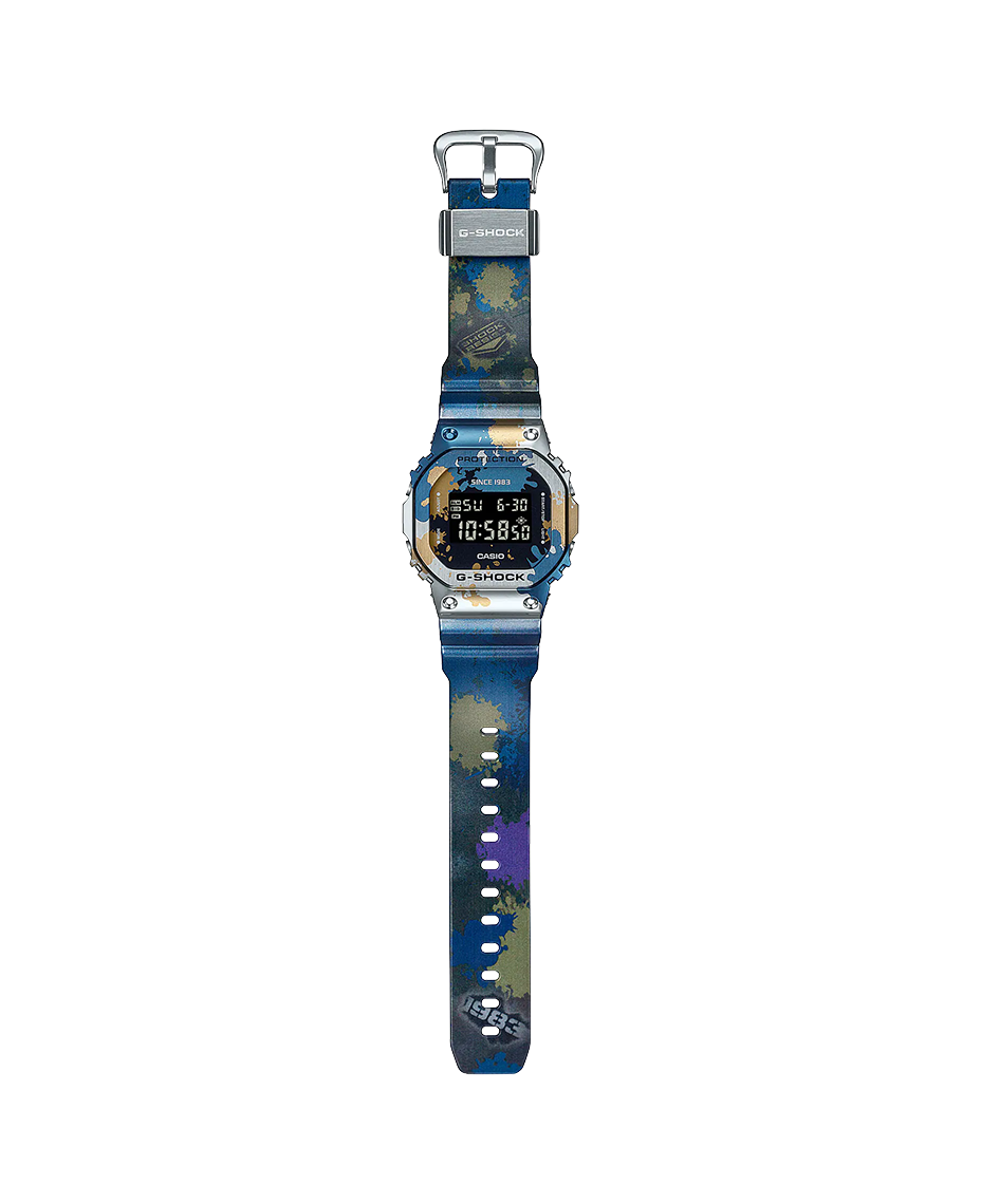 Casio G-Shock GM-5600SS-1ER reloj hombre resina negro cuadrado digital