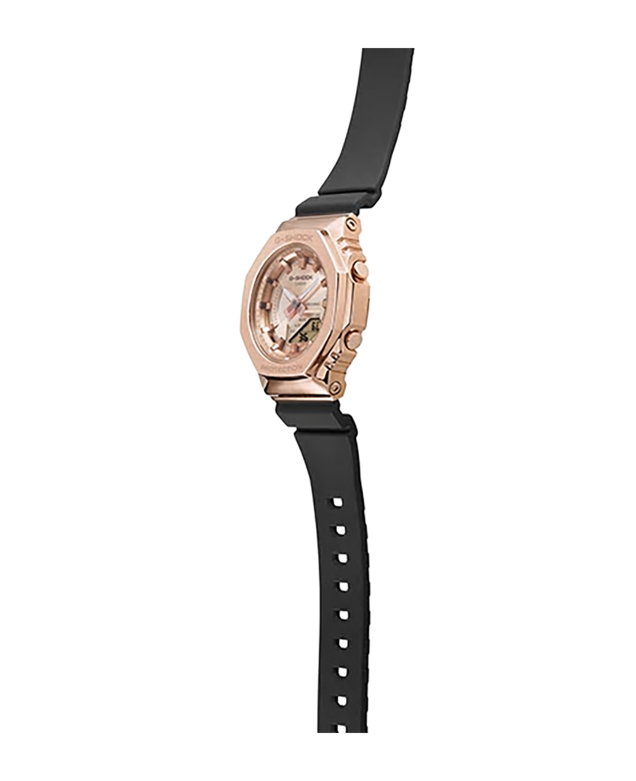 Casio G-Shock GM-S2100PG-1A4ER reloj mujer resina oro rosado resistente