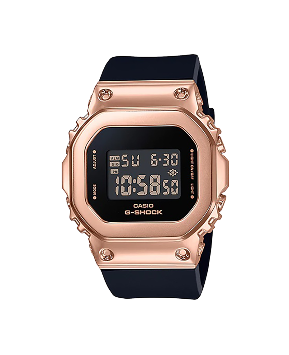Casio G-Shock GM-S5600PG-1ER reloj mujer resina oro rosado