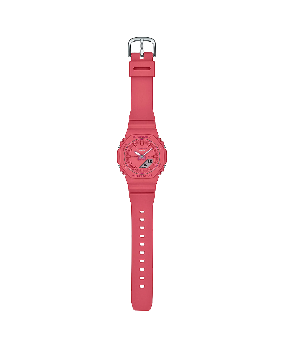 Casio G-Shock GMA-P2100-4AER reloj mujer plástico biológico rosado resistente
