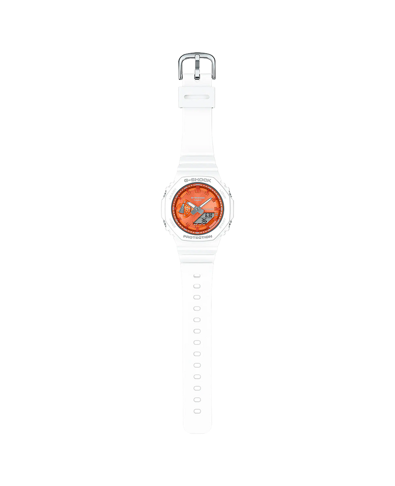 Casio G-Shock GMA-S2100WS-7AER reloj mujer resina blanco resistencia extrema