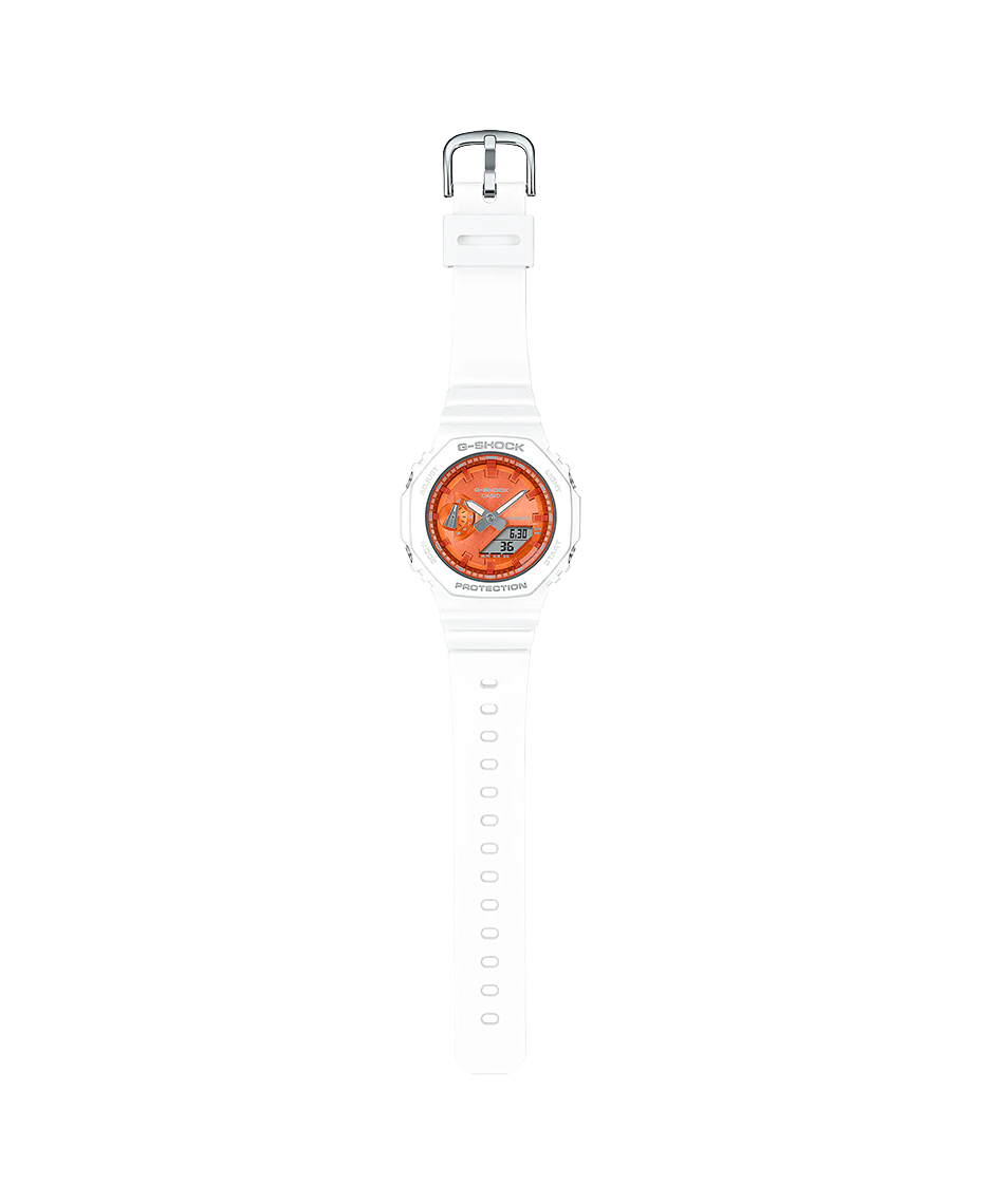 Casio G-Shock GMA-S2100WS-7AER reloj mujer resina blanco resistencia extrema