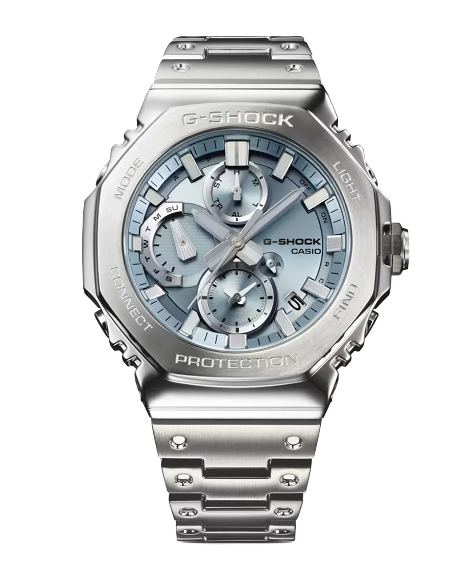 Casio G-Shock GMC-B2100AD-2AER reloj hombre acero inoxidable plateado