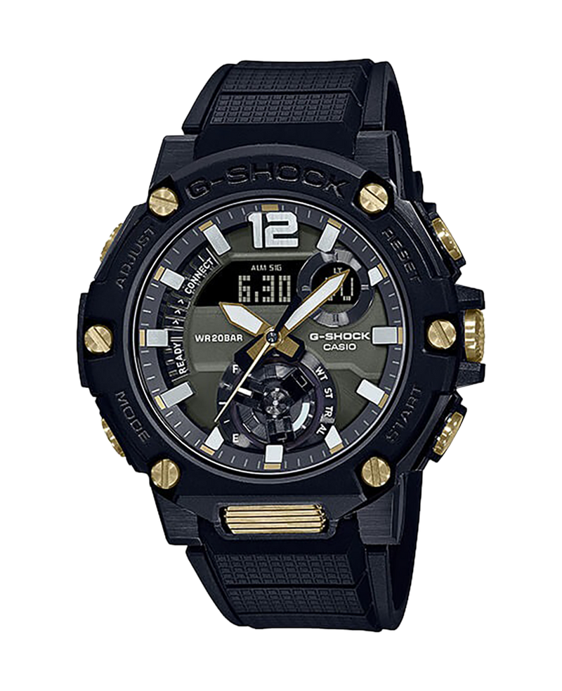 Casio G-Shock GST-B300B-1AER reloj hombre resina negro con tecnología Bluetooth