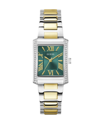 Guess Bonnie GW0874L2 reloj mujer acero bicolor esfera verde