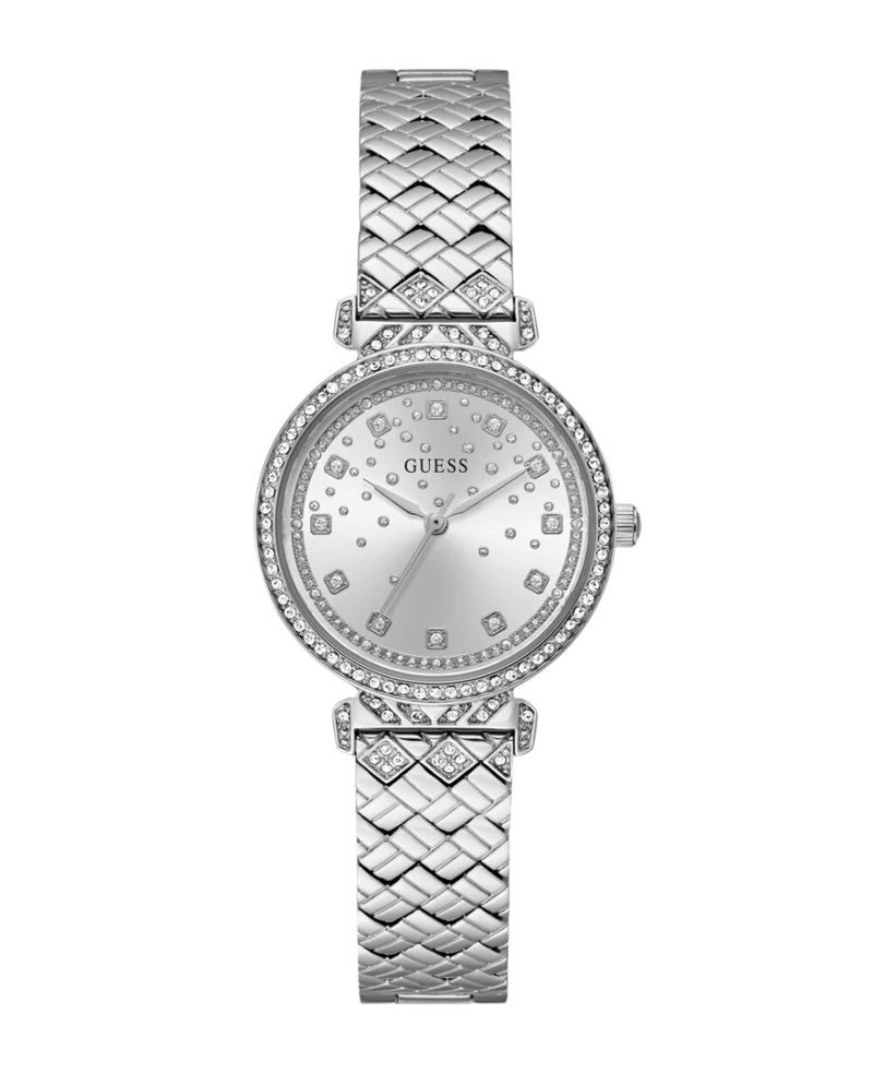 Guess Enchantment GW0763L2 reloj mujer acero reciclado dorado esfera plata