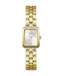 Guess Isla GW0865L2 reloj mujer acero reciclado dorado esfera plateado gris