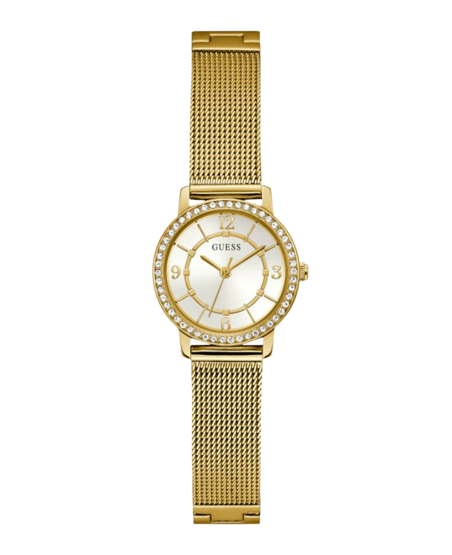 Guess Melody GW0534L2 reloj mujer acero dorado esfera blanca