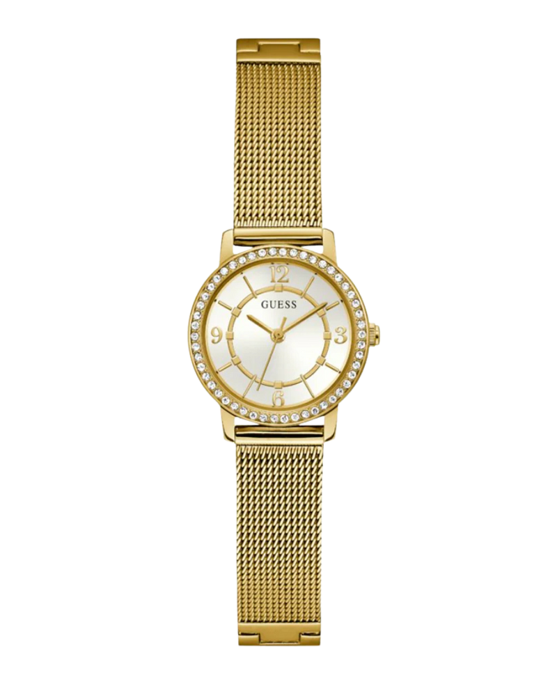 Guess Melody GW0534L2 reloj mujer acero dorado esfera blanca