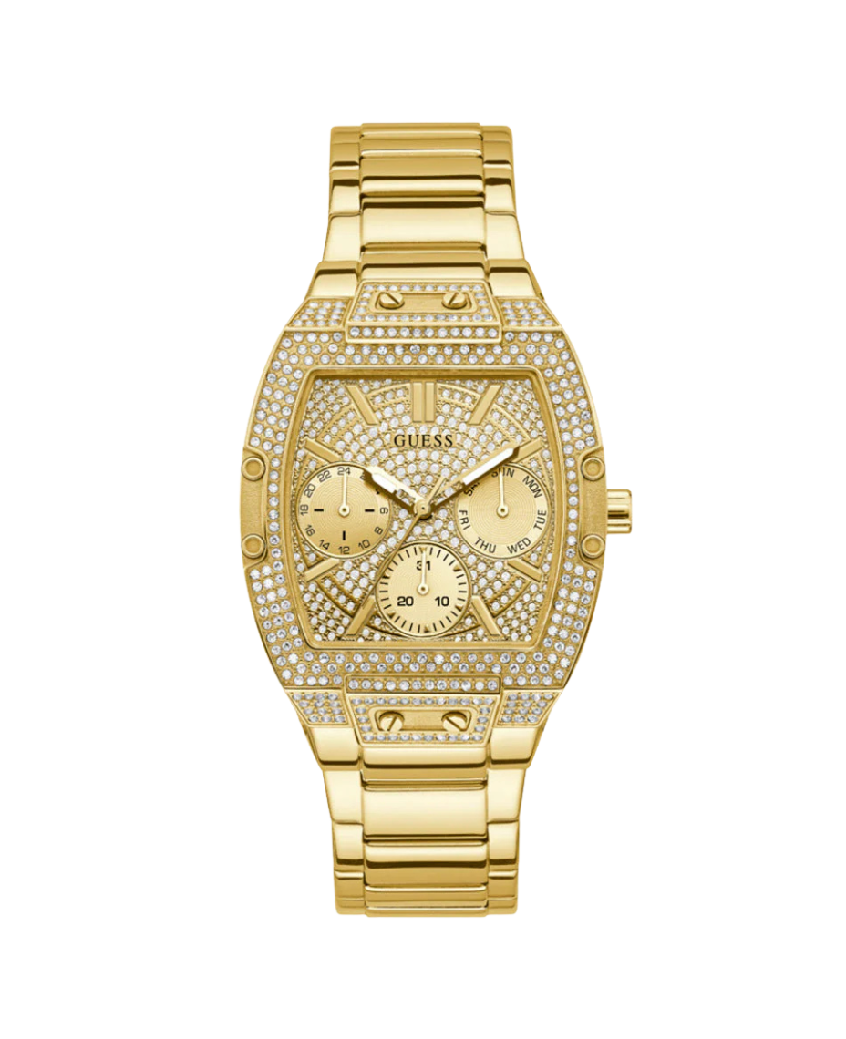 Guess Raven GW0104L2 reloj mujer acero dorado esfera champagne