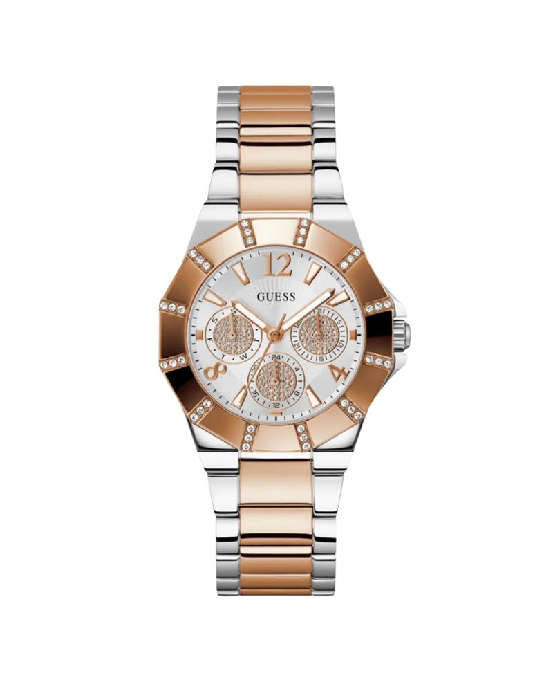 Guess Sunray GW0616L3 reloj mujer acero bicolor plata dorado 36mm