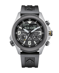 Citizen Promaster JV1007-07E reloj hombre acero negro con correa poliuretano
