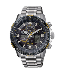 Citizen Blue Angels Eco-Drive JY8078-52L reloj hombre acero azul cronógrafo