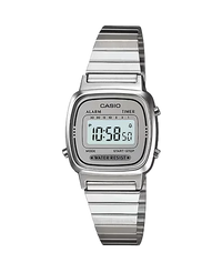 Casio Vintage LA670WEA-7EF reloj mujer digital acero inoxidable retro ochentero