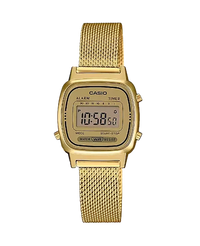 Casio Vintage LA670WEMY-9EF reloj mujer digital resina dorada retro años 80