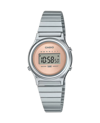 Casio Vintage LA700WE-4AEF reloj mujer resina plateado retro años 80