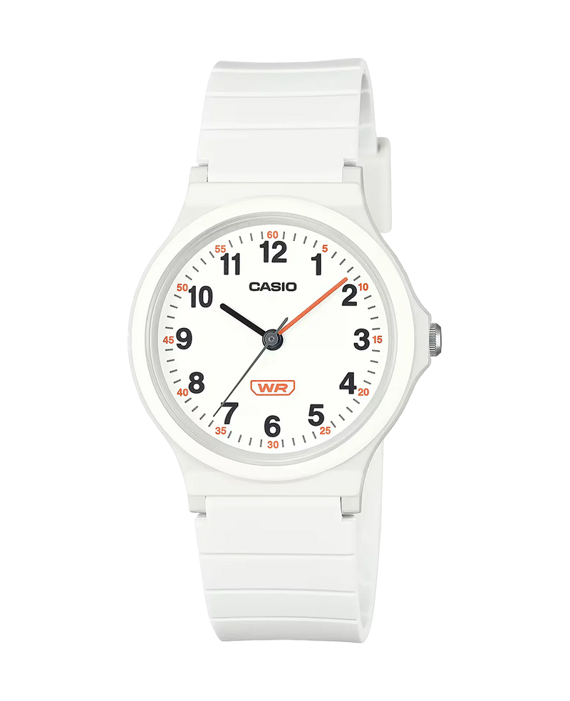 Casio Collection LQ-24B-7BEF reloj mujer resina blanco minimalista