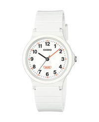 Casio Collection LQ-24B-7BEF reloj mujer resina blanco minimalista