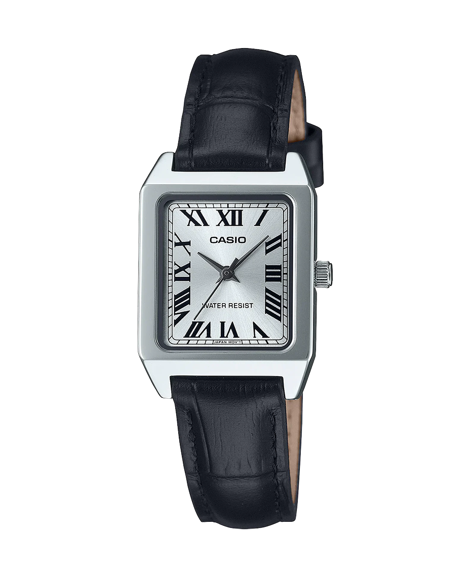 Casio Vintage LTP-B150L-7B1EF reloj mujer acero plateado diseño retro