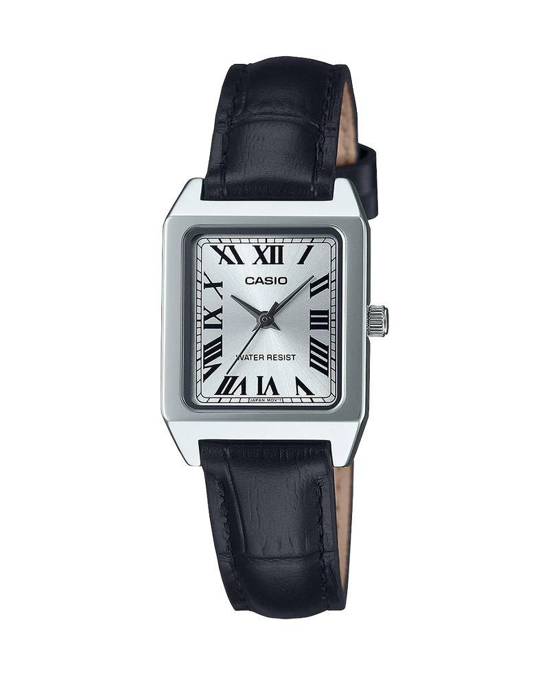 Casio Vintage LTP-B150L-7B1EF reloj mujer acero plateado diseño retro