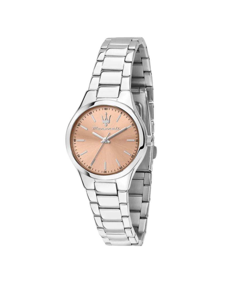 Maserati R8853151507 reloj mujer acero plata esfera oro rosa