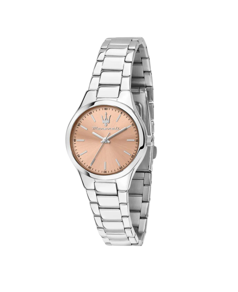 Maserati R8853151507 reloj mujer acero plata esfera oro rosa
