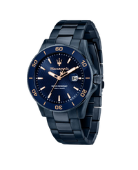 Maserati Competizione R8853100037 reloj hombre acero azul deportivo italiano