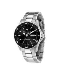 Maserati Competizione R8823100002 reloj hombre acero negro automático 43mm