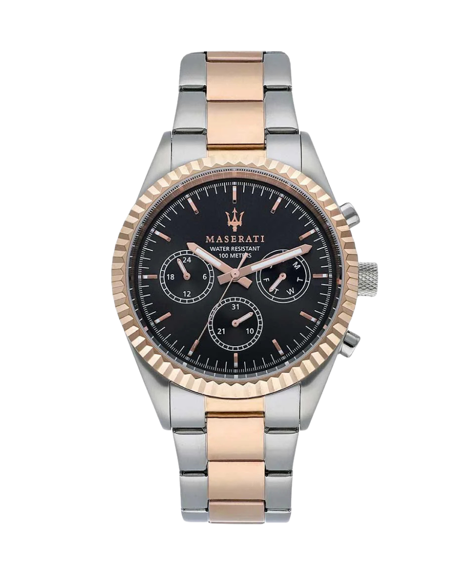 Maserati Competizione R8853100021 reloj hombre acero bicolor oro gris