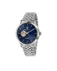 Maserati Epoca Automático R8823118009 reloj hombre acero esfera azul