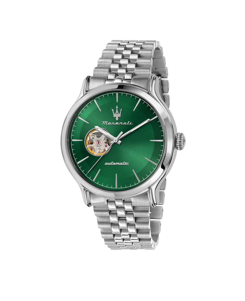 Maserati Epoca Automático R8823118010 reloj hombre acero esfera verde
