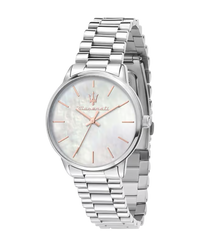 Maserati Royale R8853147507 reloj mujer acero plateado elegante italiano
